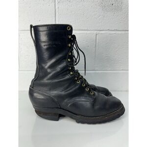 Whites Hathorn Explorer Logger Packer Plain Toe Work Boots Mens 9.5 C